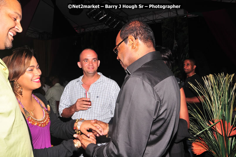 Minister of Tourism, Edmund Bartlett @ Jamaica Jazz and Blues Festival 2009 - Presented by Air Jamaica - Saturday, January 24, 2009 - Venue at the Aqueduct on Rose Hall Resort &amp; Country Club, Montego Bay, Jamaica - Thursday, January 22 - Saturday, January 24, 2009 - Photographs by Net2Market.com - Barry J. Hough Sr, Photographer/Photojournalist - Negril Travel Guide, Negril Jamaica WI - http://www.negriltravelguide.com - info@negriltravelguide.com...!