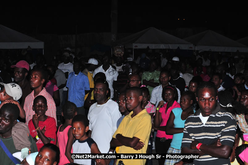 Lucea Cross the Harbour @ Lucea Car Park - All Day Event - Cross the Harbour Swim, Boat Rides, and Entertainment for the Family - Concert Featuring: Bushman, George Nooksl, Little Hero, Bushi One String, Dog Rice and many local Artists - Friday, August 1, 2008 - Lucea, Hanover Jamaica - Photographs by Net2Market.com - Barry J. Hough Sr. Photojournalist/Photograper - Photographs taken with a Nikon D300 - Negril Travel Guide, Negril Jamaica WI - http://www.negriltravelguide.com - info@negriltravelguide.com...!