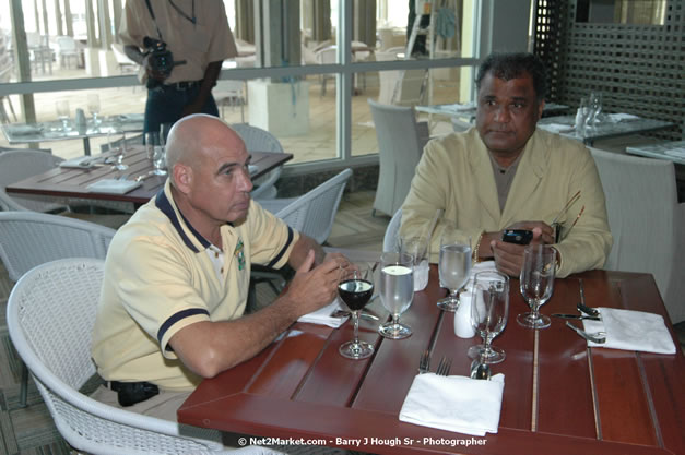 Minister of Toursim Luncheon - Minister of Tourism, Hon. Edmund Bartlett - Director of Tourism, Basil Smith - Saturday, December 15, 2007 - Rose Hall Resort and Country Club, Rose Hall, Montego Bay, Jamaica W.I. - Photographs by Net2Market.com - Barry J. Hough Sr, Photographer - Negril Travel Guide, Negril Jamaica WI - http://www.negriltravelguide.com - info@negriltravelguide.com...!