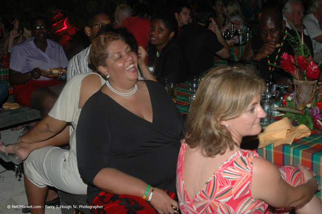 Half Moon Resort Party - Virgin Atlantic Inaugural Flight To Montego Bay, Jamaica Photos - Sir Richard Bronson, President & Family, and 450 Passengers - Party Royal Pavillion at Half Moon Resort, Montego Bay, Jamaica - Monday, July 3, 2006 - Negril Travel Guide, Negril Jamaica WI - http://www.negriltravelguide.com - info@negriltravelguide.com...!